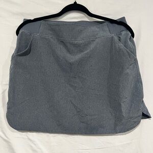 32 Degrees Cool Women’s Blue Gray Mid Rise Stretch Comfort Pull On Mini Skirt